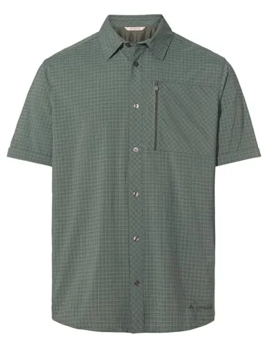 VAUDE Herren Mens Seiland Iv T-Shirt, Agave, 3XL EU - Wander-T-Shirt für Herren, elastisch und pflegeleicht, schnelltrocknend und umweltfreundlich durch Altreifen-Recycling für nachhaltige Abenteuer.