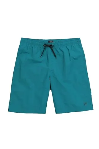 JP1880 Badehose Badeshorts Beachwear 8XL in Petrol - Moderne Badeshorts in kräftigem Petrol für Männer in 8XL. Mit elastischem Bund für optimalen Sitz, ideal für den Sommer und den Strand. Maschinenwaschbar und pflegeleicht.