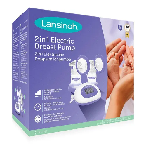 Lansinoh 2in1 Elektrische Milchpumpe (53065)
