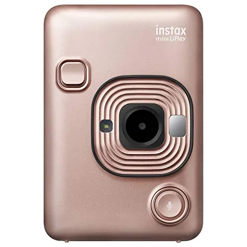 Fujifilm Instax Mini LiPlay Blush Gold – Sofortbildkamera von INSTAX