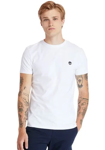 Timberland Herren Kurzarm-T-Shirt weiß M von Timberland