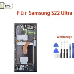 Für Samsung Galaxy S22 Ultra S908B 6.67'' LCD Display (OLED) Touchscreen
