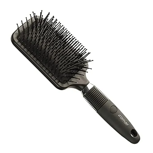 Comair 7000206 Föhnbrettbürste eckig 13-reihig, schwarz