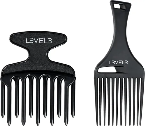 Level3 Hair Pick Comb Set 2-teiliges Kammset