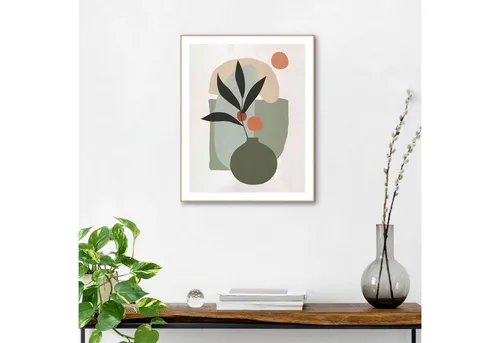 Reinders! Kunstdruck Vase mit Blumen