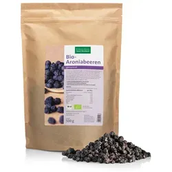 Bio-Aroniabeeren - 500 g von Kräuterhaus Sanct Bernhard