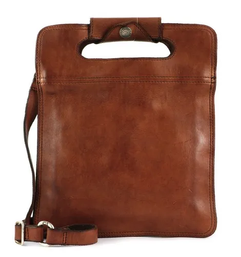 Campomaggi Umhängetasche im Business-Look - Elegante CAMPOMAGGI Umhängetasche aus 100% Rindsleder, verstellbarer Schulterriemen für individuellen Komfort. Perfekt für den täglichen Einsatz mit viel Stauraum für Ihre Essentials.
