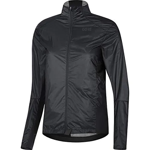 GORE WEAR Damen Fahrrad-Jacke Ambient - GORE-TEX INFINIUM, Schwarz, Größe 36 - Funktionsjacke für Damen, winddicht, stark wasserabweisend und extrem atmungsaktiv – ideal für Fahrradfahrerinnen bei schlechtem Wetter.