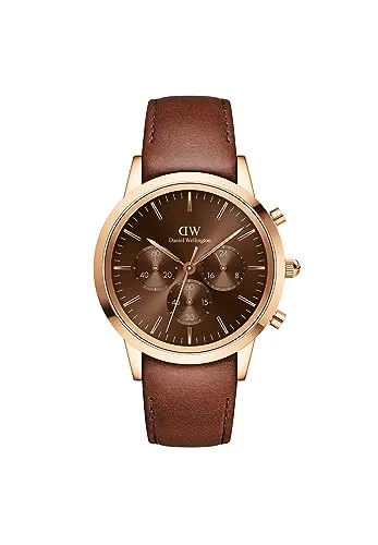 Daniel Wellington Iconic Uhr 42mm in Roségold von Daniel Wellington