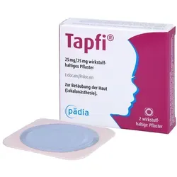 Produktbild Tapfi Pflaster 25 mg/25 mg
