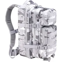 Brandit Rucksack Herren Medium US Cooper Backpack, blizzard camo - Rucksack in blizzard camo, aus strapazierfähigem Polyester, ideal für Outdoor-Abenteuer und den täglichen Gebrauch.