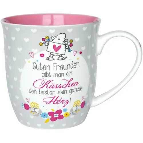 Kaffee- & Teebecher Pink von Sheepworld