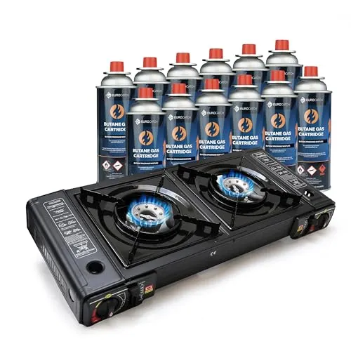 Eurocatch 2-Flammen Campingkocher Eurocatch