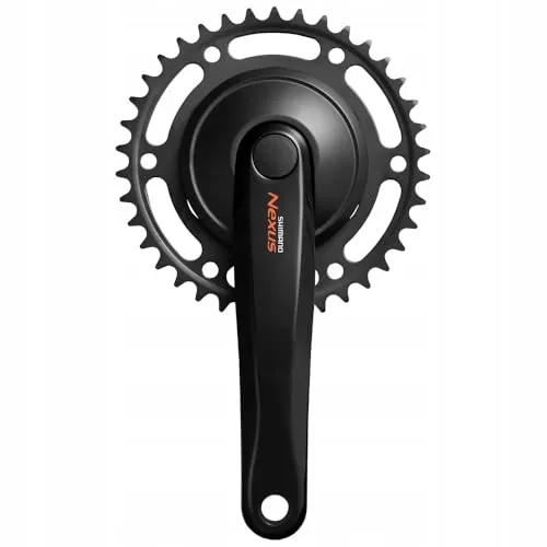 Shimano Kurbelsatz NEXUS FC-C6000 38-Zähne - Kurbeln & Kurbelgarnituren, 1-Gang, 170mm Kurbelarmlänge, ideal für City Bikes und Elektrofahrräder, bietet zuverlässige Leistung und Langlebigkeit.