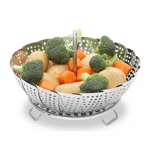 Gemüsesieder aus Edelstahl Ø 18-27 cm