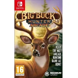 Big Buck Hunter Arcade - Nintendo Switch - Multiplayer Jagdspiel für Nintendo Switch aus dem Jahr 2018, ideal für spannende Spielabende mit Freunden.