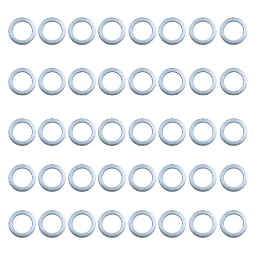 Stück Fitschenringe Zimmertüren,Unterlegscheiben Türscharnier,Tür,Beilagscheibe,Washer Door Hinge M10*16 * 1,Spezial Tür Edelstahl,Türscharnier Montageringe, Ohne Abriebspuren für Zimmertüre 40