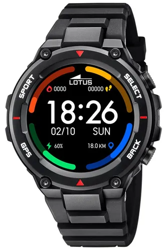 Lotus Smartwatch Digital Sportuhr GPS 50024/4