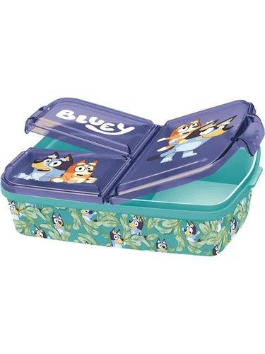 Euromic BLUEY multi compartment sandwich box 18 x 13 cm 088808735-50620