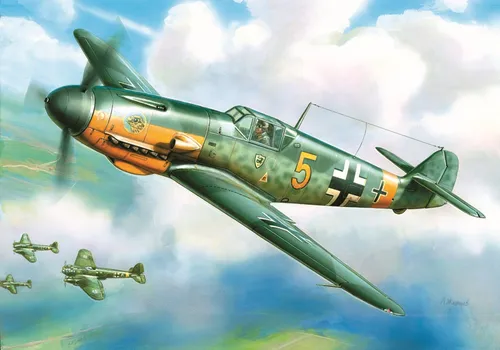 Zvzeda 6116 1/144 Messerschmitt Bf 109F-2