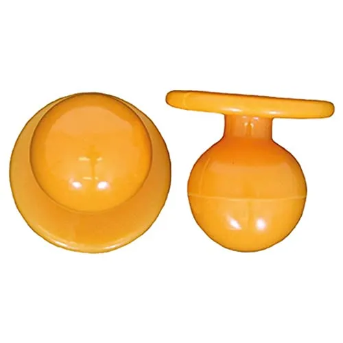 EXNER Kugel-Knöpfe, Kochjacken-Knöpfe, Motiv-Knöpfe, Farbe sonnengelb, in VE von 12 Stück (für 1 Kochjacke)