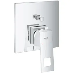 Grohe Eurocube Duscharmatur Chrom 24062000 - Unterputz, elegante Hebelbedienung und glänzendes Chromfinish für modernes Badezimmerdesign