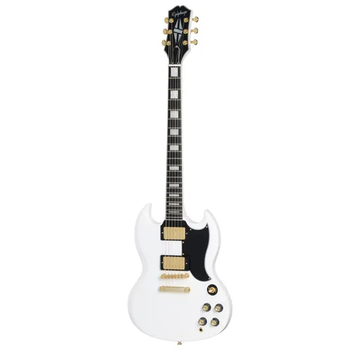 Epiphone SG Custom Alpine White E Gitarre
