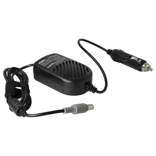 vhbw KFZ-Ladekabel kompatibel mit Lenovo ThinkPad L510, L520, L512, R60, R60e, R500, L530, R400, R60e, L430 Notebook