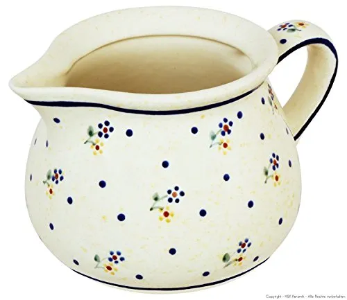 Original Bunzlauer Milchkanne 0.6L – Dekor 111