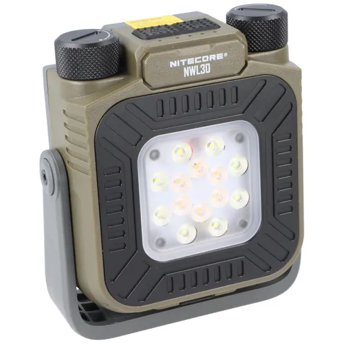Nitecore NWL30 Universal-Arbeitsleuchte, mit Mücken-Abwehr, max. 3000 Lumen, stufenlose Einstellungen, wiederaufladbar