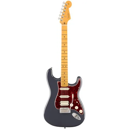 Fender Am Pro Clsc Strat HSS MN FBLK - E-Gitarre - Gitarren mit Erlenkorpus und modernem