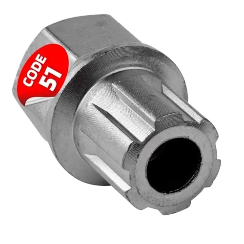 SW-Stahl 02382L-1 Felgenschloss Adapter 51 I geeignet für VW I Felgenschlösser lösen I Radsicherung Felgenschloss Demontage Werkzeug I Felgenschloss Ausdreher I Felgensicherung Schlüssel