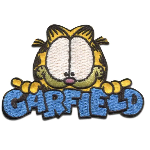 Garfield © Comic Katze gestickt - Aufnäher, Bügelbild, Aufbügler, Applikationen,