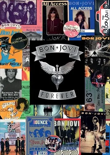Jovi Jon Bon Bon Jovi Forever Hardback - Buch über Bon Jovi Forever, in erstklassigem Zustand, ideal für Fans der Rockmusik und Sammler.