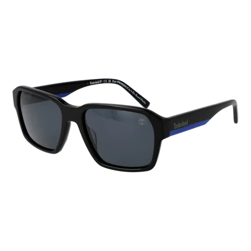 Timberland Sonnenbrille TB9343 01D 57 Herren Schwarz - Sonnenbrille für Herren mit polarisierten Gläsern und 100% UVA & UVB Schutz, ideal für sonnige Tage.