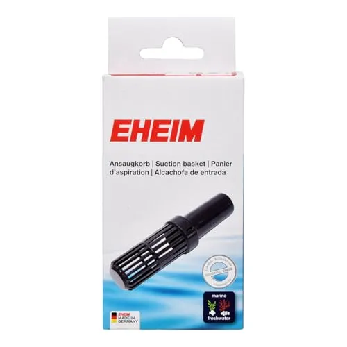 Eheim 7480970 großer Filterkorb/ Ansaugkorb - grau/anthrazit - 17mm und 13mm Rohr (16/22 und 12/16 Schlauch)