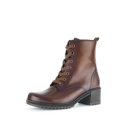 Gabor Damen Schnürstiefeletten - Best Fitting, 41 EU / 7.5 UK - Stiefeletten aus hochwertigem Glattleder mit komfortablem Microfutter und rutschfester TR-Sohle. Ideal für den Übergang, bieten diese Boots hohen Tragekomfort und stilvolles Design.