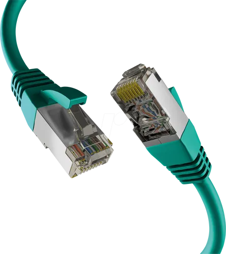EFB CAT8.1 GRÜN 7,5m RJ45 PATCHKABEL S/FTP PIMF