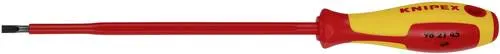 Knipex VDE VDE Schlitz-Schraubendreher Klingenbreite: 4.5 mm Klingenlänge: 180 mm DIN EN 60900