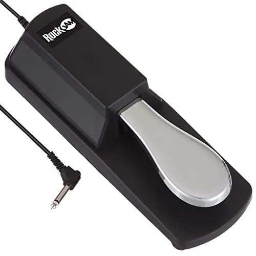 Rockjam Sustain Pedal für digitale Klaviere von RockJam