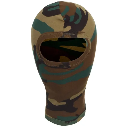 MFH Leichtgewicht 1 Loch Balaclava Unter Helm Reise Skimaske Jagd Woodland Camo