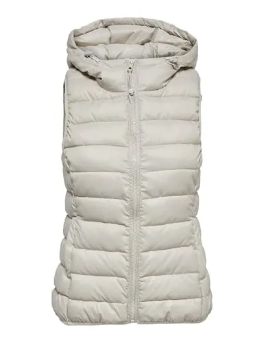ONLNEWTAHOE Hood Waistcoat OTW NOOS - Damen-Weste von ONLY, mit praktischer Kapuze und modischem Design für vielseitige Styles.
