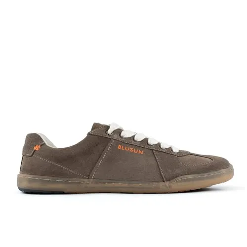 Blusun BLSN-200W (39/coffee brown) - Ultrabequeme Barfußschuhe aus hochwertigem Leder, rutschhemmende Sohle für optimalen Halt. Flexibel und extrem leicht – perfektes Tragegefühl für jeden Tag.