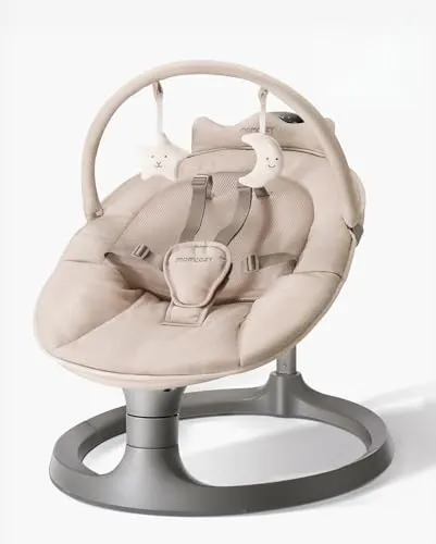 2-in-1 elektrische Babywippe mit 4 Bewegungen
