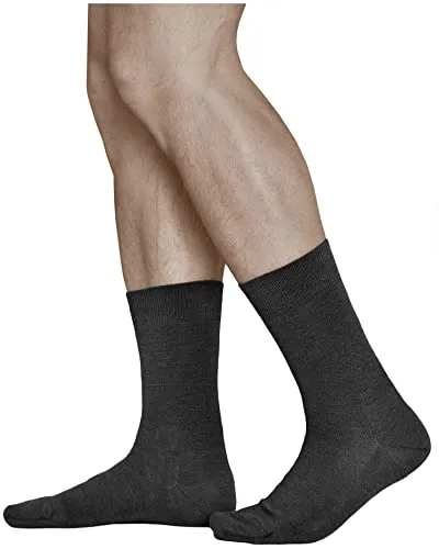 vitsocks Herren Wollsocken MERINO WOLLE Business Socken (3 PAAR) Winter Herrensocken Wool Socks, schwarz, 47-50
