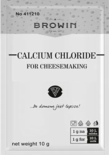 AlcoFermBrew CALCIUMCHLORID für 100L - Lab, Labferment, Naturlab, Käseherstellung, Käse Bakterien, Lebstrem
