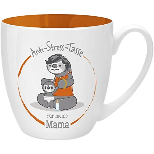Kaffee- & Teebecher Orange von GRUSS & CO