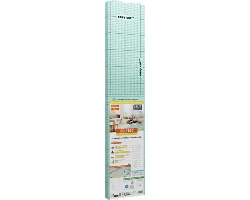 Parkett- und Laminatunterlage Trittschalldämmung Selitac basic 2,2 mm 15m²