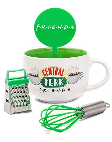 Freunde TV Show Becher Schablone Zubehör Zentral Perk Cappuccino Cup Einheitsgröße