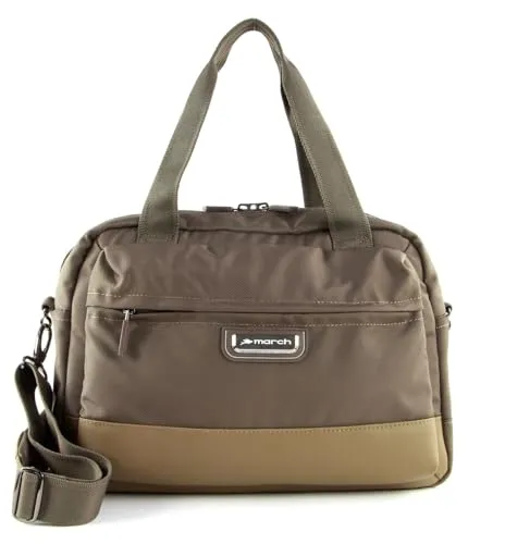 march Umhängetasche Bags beige - Handtaschen aus 100% Polyester, leicht und robust, ideal für den täglichen Gebrauch mit stilvollem unifarbenen Design.